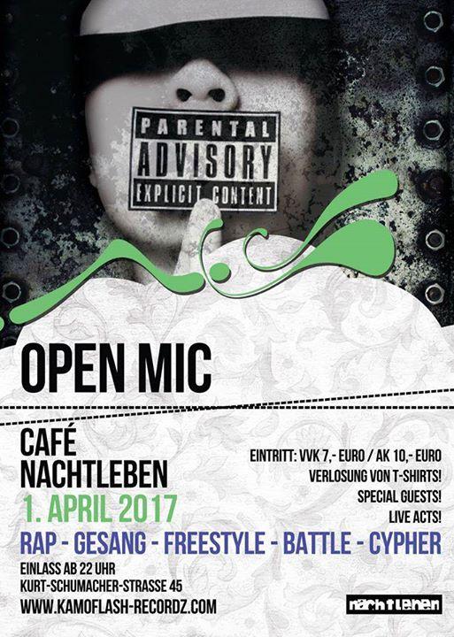 Open Mic Cypher Runde #8